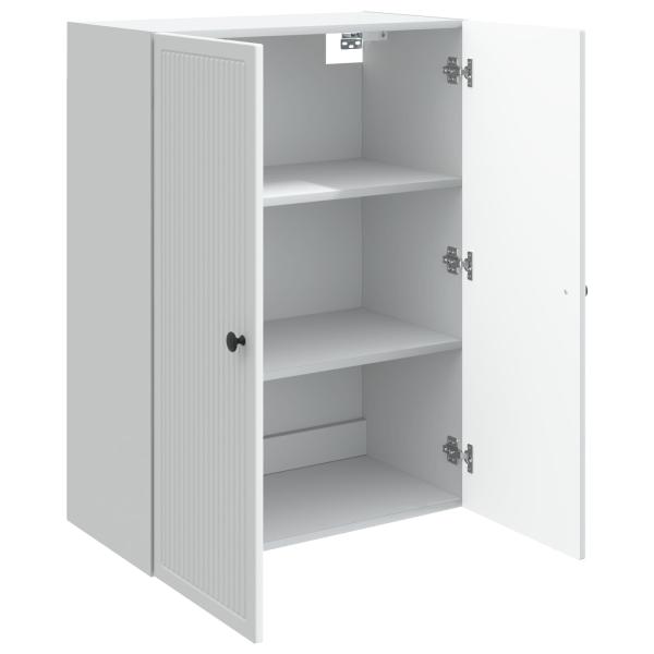 Wandschrank Weiß 66 x 34,5 x 90 cm Holzwerkstoff