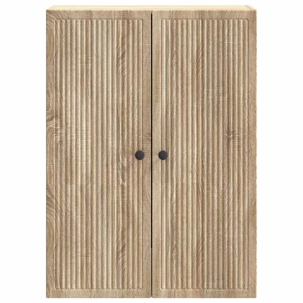 Wandschrank Sonoma-Eiche 66 x 34,5 x 90 cm Holzwerkstoff
