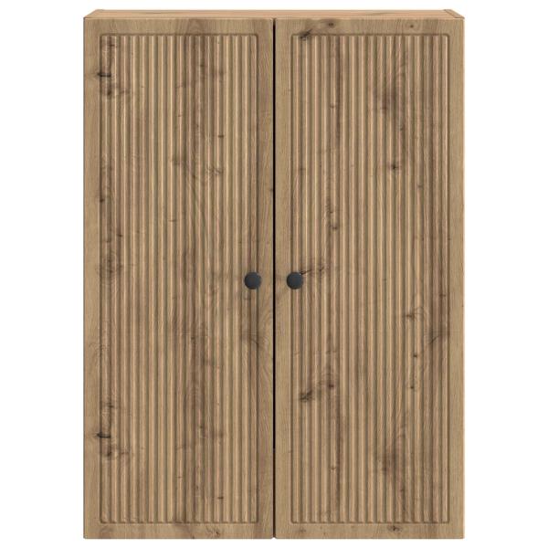 Wandschrank 66 x 34,5 x 90 cm Holzwerkstoff Artisan-Eiche