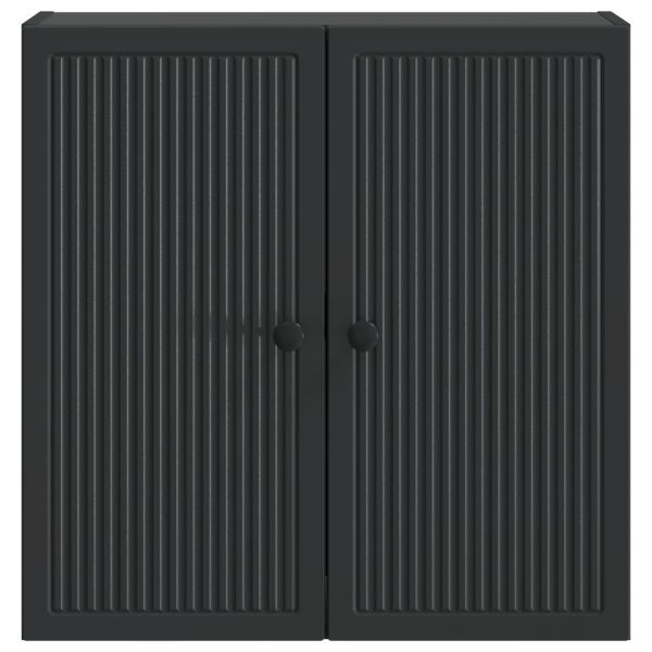 Wandschrank Schwarz 59 x 31 x 60 cm Holzwerkstoff