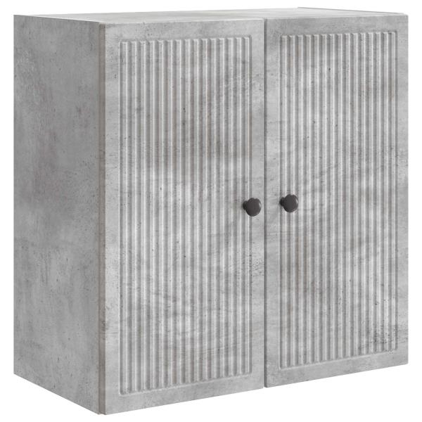 Wandschrank Betongrau 59 x 31 x 60 cm Holzwerkstoff