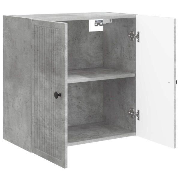 Wandschrank Betongrau 59 x 31 x 60 cm Holzwerkstoff