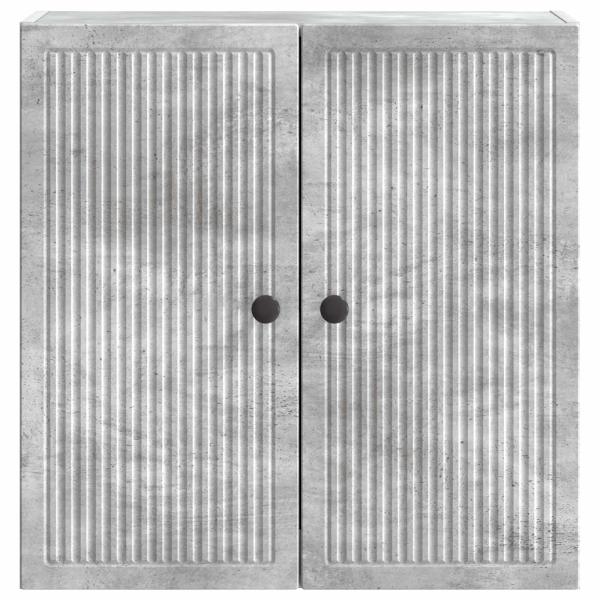 Wandschrank Betongrau 59 x 31 x 60 cm Holzwerkstoff