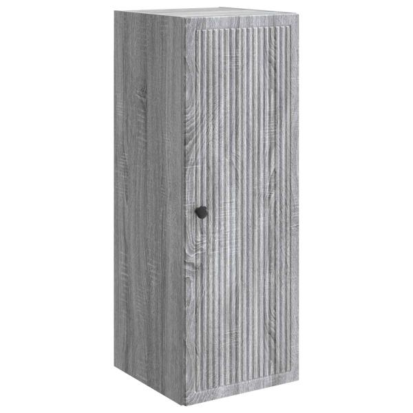 Wandschrank Grau Sonoma 33 x 34,5 x 90 cm Holzwerkstoff