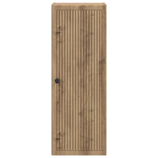 Wandschrank 33 x 34,5 x 90 cm Holzwerkstoff Artisan-Eiche
