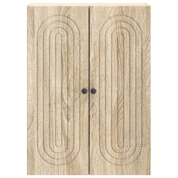 Wandschrank Sonoma-Eiche 66 x 34,5 x 90 cm Holzwerkstoff