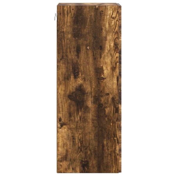 Wandschrank Geräucherte Eiche 66 x 34,5 x 90 cm Holzwerkstoff