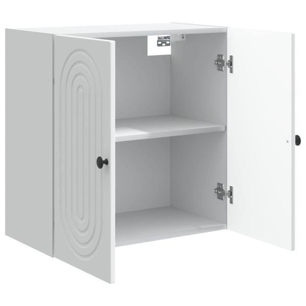 Wandschrank Weiß 59 x 31 x 60 cm Holzwerkstoff
