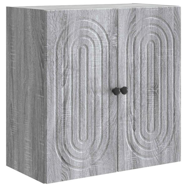 Wandschrank Grau Sonoma 59 x 31 x 60 cm Holzwerkstoff