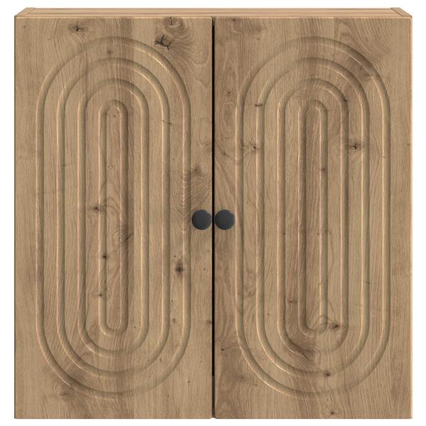 Wandschrank 59 x 31 x 60 cm Holzwerkstoff Artisan-Eiche