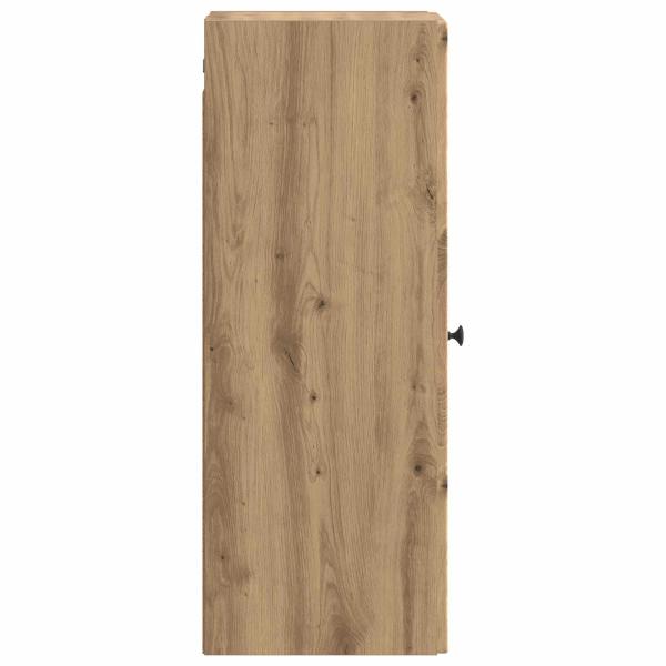 Wandschrank 33 x 34,5 x 90 cm Holzwerkstoff Artisan-Eiche