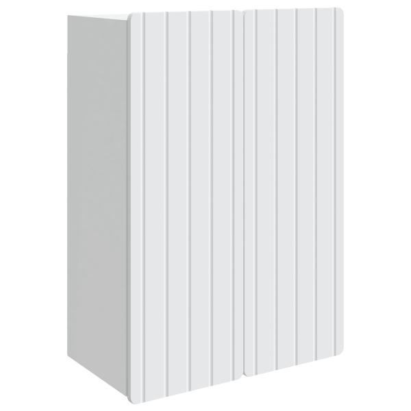 Wandschrank Weiß 66 x 34,5 x 92 cm Holzwerkstoff
