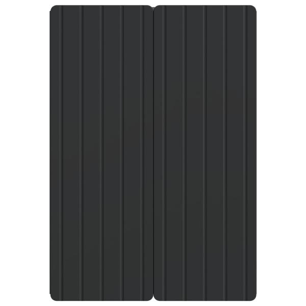 Wandschrank Schwarz 66 x 34,5 x 92 cm Holzwerkstoff