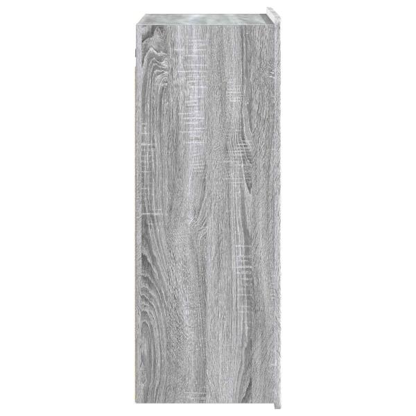 Wandschrank Grau Sonoma 66 x 34,5 x 92 cm Holzwerkstoff