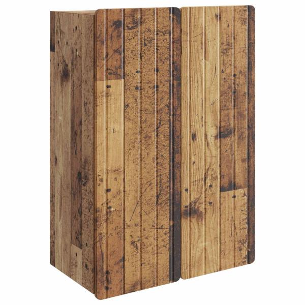 Wandschrank Altholz 66 x 34,5 x 92 cm Holzwerkstoff