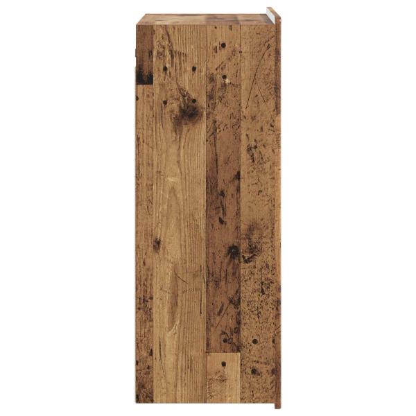 Wandschrank Altholz 66 x 34,5 x 92 cm Holzwerkstoff