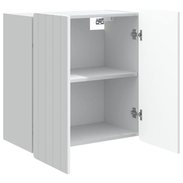 Wandschrank Weiß 59 x 31 x 64 cm Holzwerkstoff