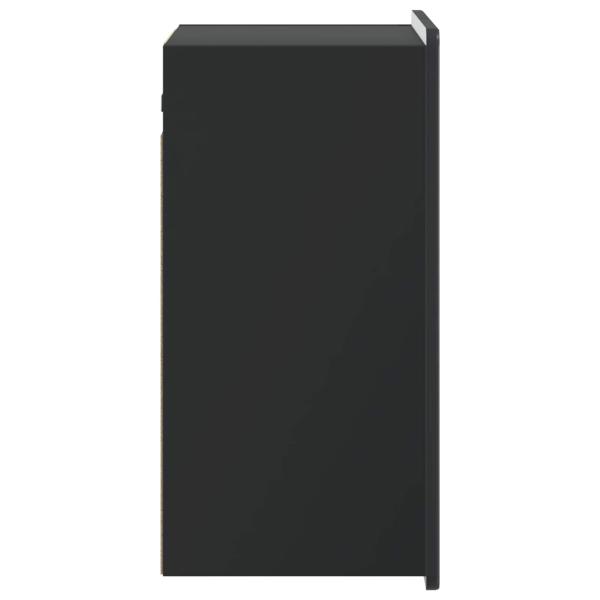 Wandschrank Schwarz 59 x 31 x 64 cm Holzwerkstoff