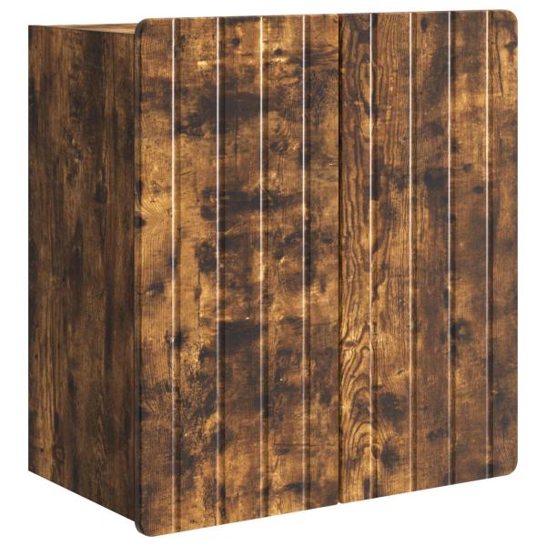 Wandschrank Geräucherte Eiche 59 x 31 x 64 cm Holzwerkstoff