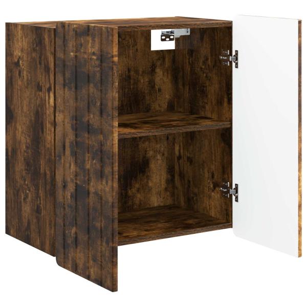 Wandschrank Geräucherte Eiche 59 x 31 x 64 cm Holzwerkstoff