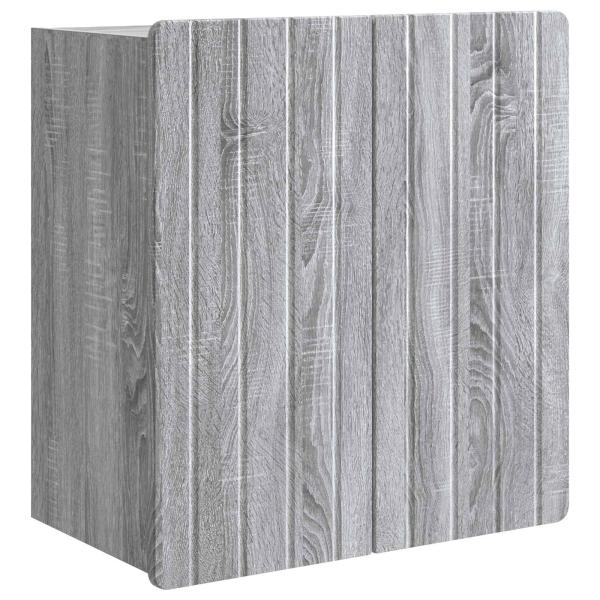 Wandschrank Grau Sonoma 59 x 31 x 64 cm Holzwerkstoff