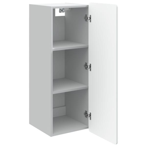 Wandschrank Weiß 33 x 34,5 x 94 cm Holzwerkstoff