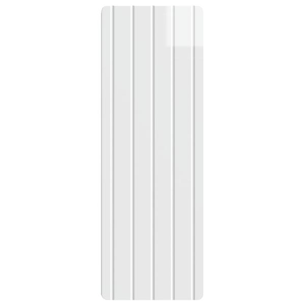 Wandschrank Hochglanz Weiß 33 x 34,5 x 94 cm Holzwerkstoff
