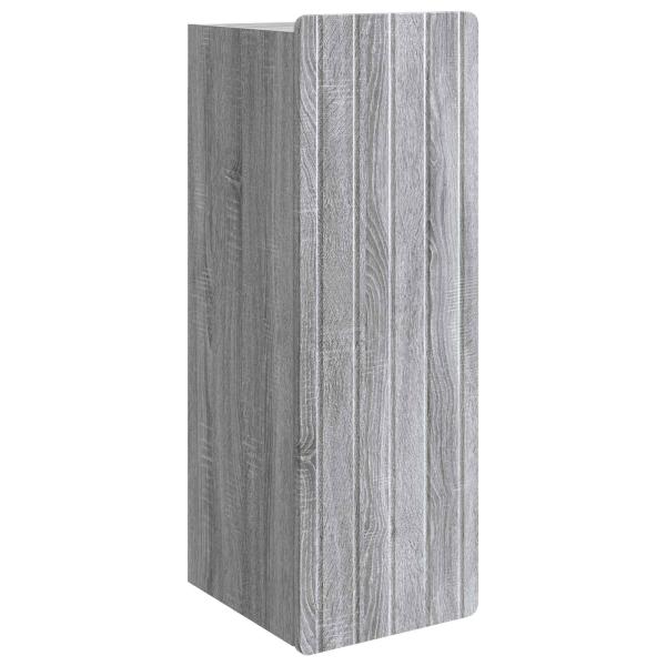 Wandschrank Grau Sonoma 33 x 34,5 x 94 cm Holzwerkstoff