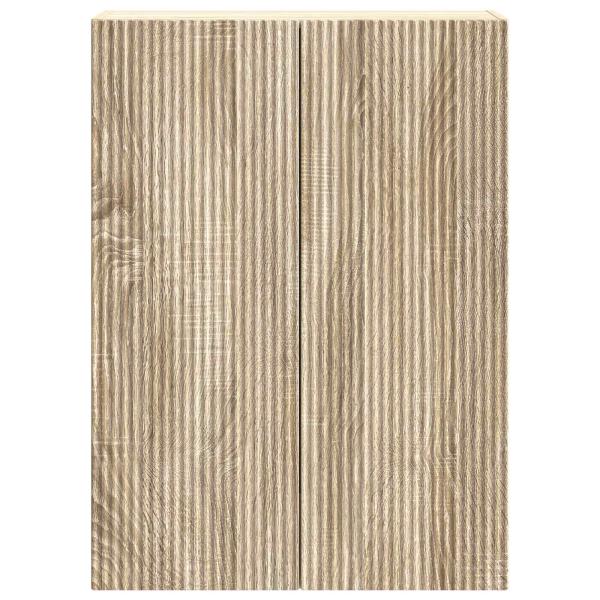Wandschrank 66 x 34,5 x 90 cm Holzwerkstoff Sonoma-Eiche