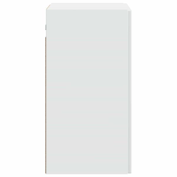 Wandschrank 59 x 31 x 60 cm Holzwerkstoff Weiß