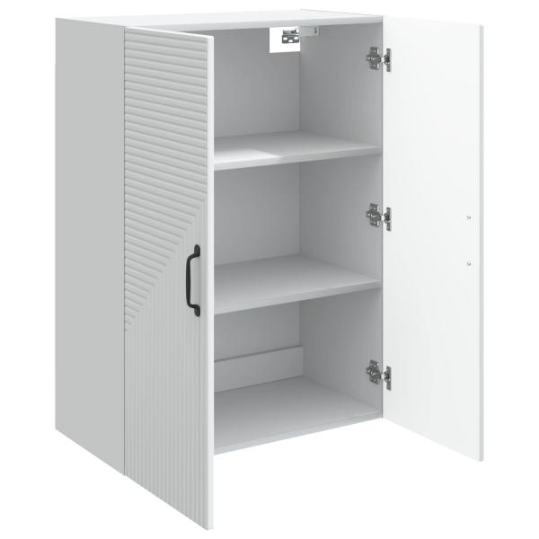 Wandschrank Weiß 66 x 34,5 x 90 cm Holzwerkstoff
