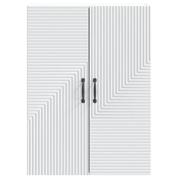 Wandschrank Weiß 66 x 34,5 x 90 cm Holzwerkstoff