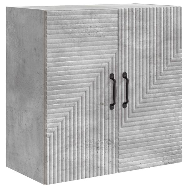 Wandschrank Betongrau 59 x 31 x 60 cm Holzwerkstoff
