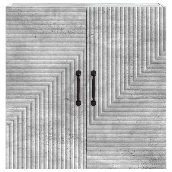 Wandschrank Betongrau 59 x 31 x 60 cm Holzwerkstoff