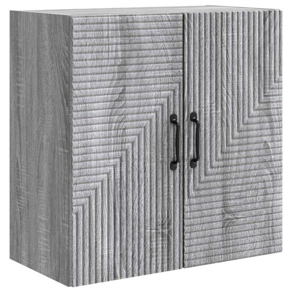 Wandschrank Grau Sonoma 59 x 31 x 60 cm Holzwerkstoff