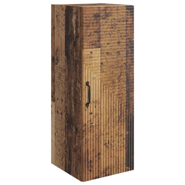 Wandschrank Altholz 33 x 34,5 x 90 cm Holzwerkstoff