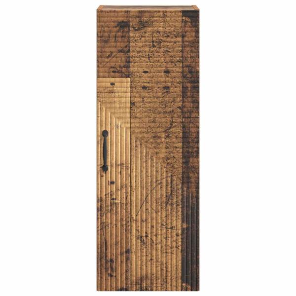 Wandschrank Altholz 33 x 34,5 x 90 cm Holzwerkstoff