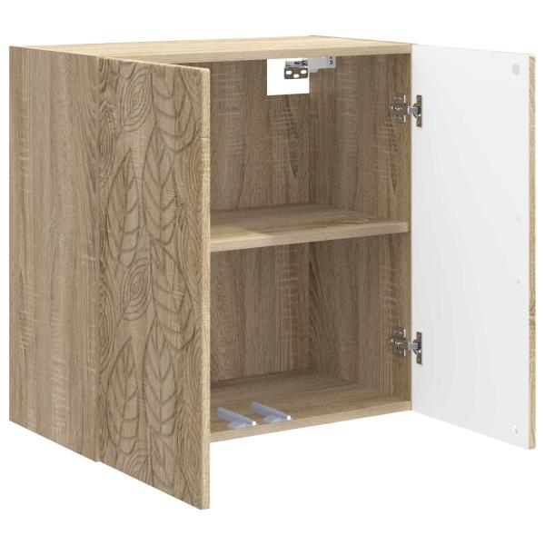 Wandschrank 59 x 31 x 60 cm Holzwerkstoff Sonoma-Eiche