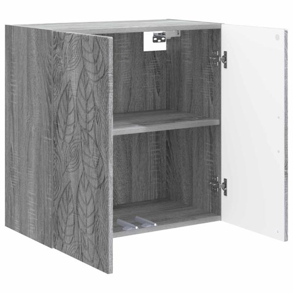 Wandschrank 59 x 31 x 60 cm Holzwerkstoff Sonoma-Grau