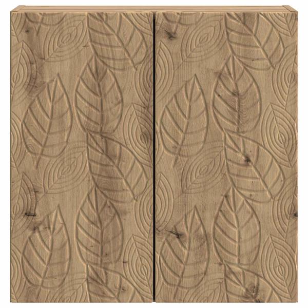 Wandschrank 59 x 31 x 60 cm Holzwerkstoff Artisan-Eiche