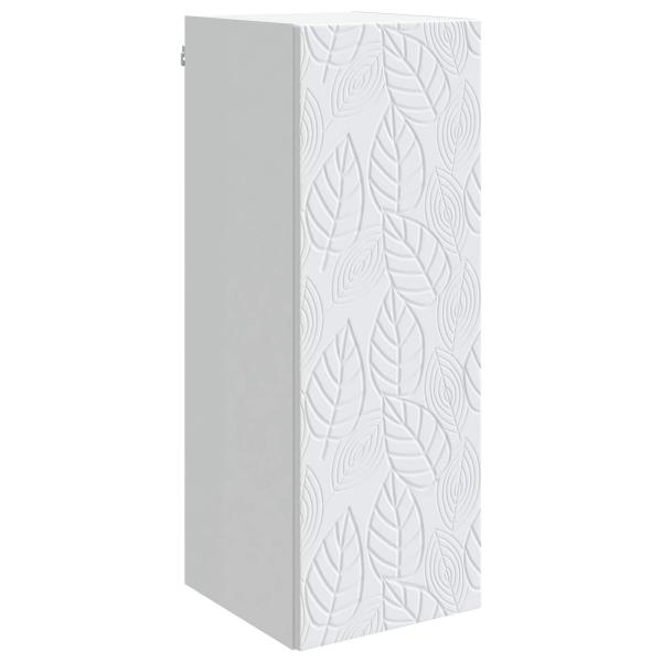 Wandschrank Weiß 33 x 34,5 x 90 cm Holzwerkstoff