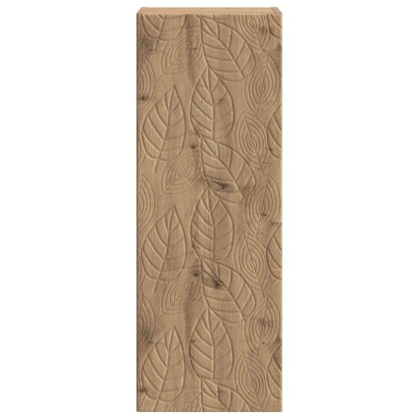 Wandschrank 33 x 34,5 x 90 cm Holzwerkstoff Artisan-Eiche