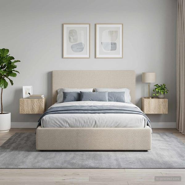 Wandmontierter Nachttisch 2 Stk. Sonoma-Eiche 49 x 34,5 x 20 cm