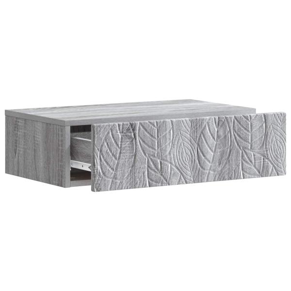 Wandmontierter Beistelltisch 59 x 34,5 x 17 cm Holzwerkstoff