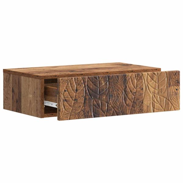 Wandmontierter Beistelltisch 59 x 34,5 x 17 cm Holzwerkstoff