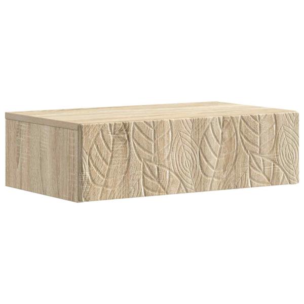 Wandmontierter Beistelltisch 87,5 x 34,5 x 17 cm Holzwerkstoff