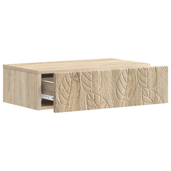 Wandmontierter Beistelltisch 87,5 x 34,5 x 17 cm Holzwerkstoff