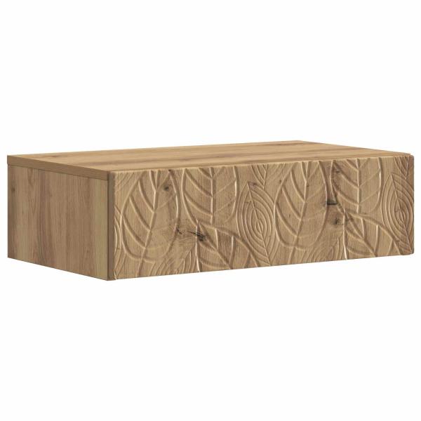 Wandmontierter Beistelltisch 87,5 x 34,5 x 17 cm Holzwerkstoff