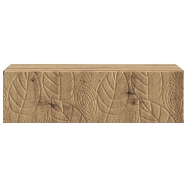 Wandmontierter Beistelltisch 87,5 x 34,5 x 17 cm Holzwerkstoff