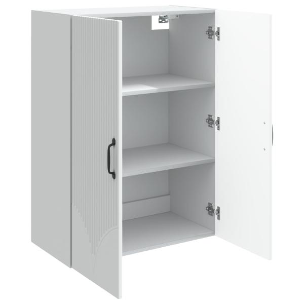 Wandschrank Weiß 66 x 34,5 x 90 cm Holzwerkstoff